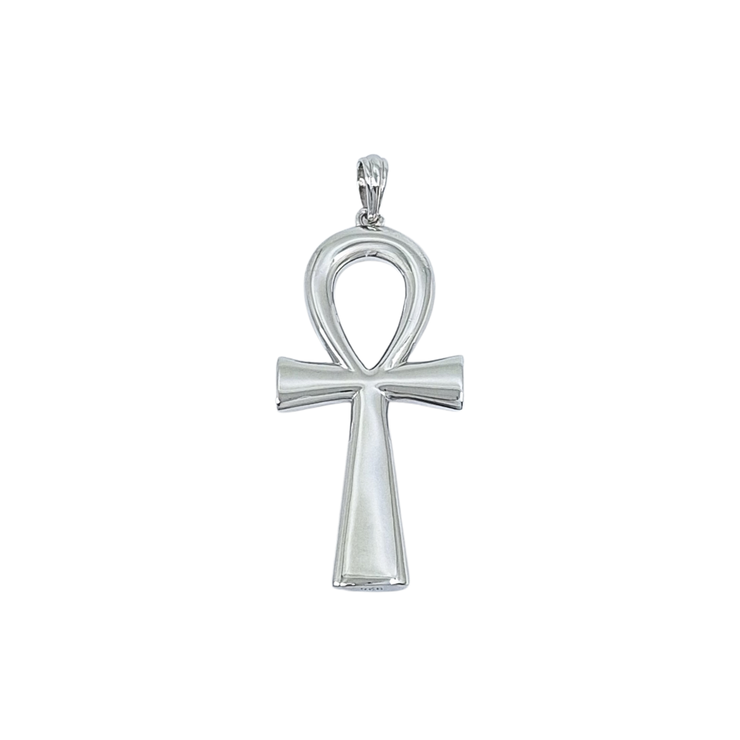 Silver Ankh Cross