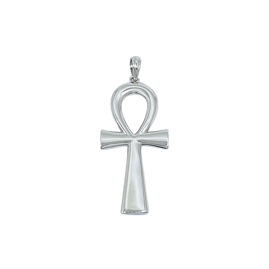 Silver Ankh Cross