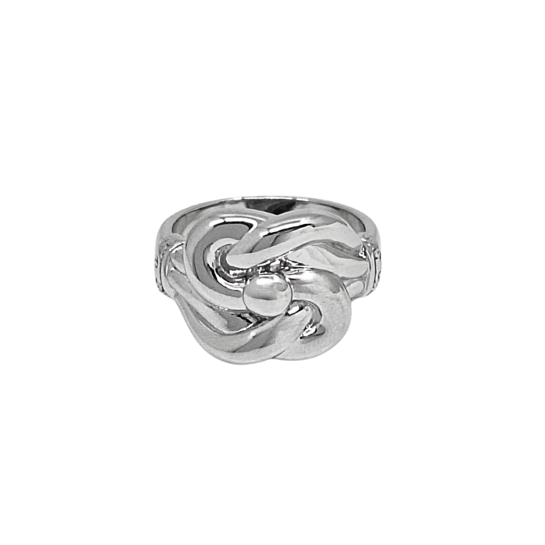 Silver Knot Ring