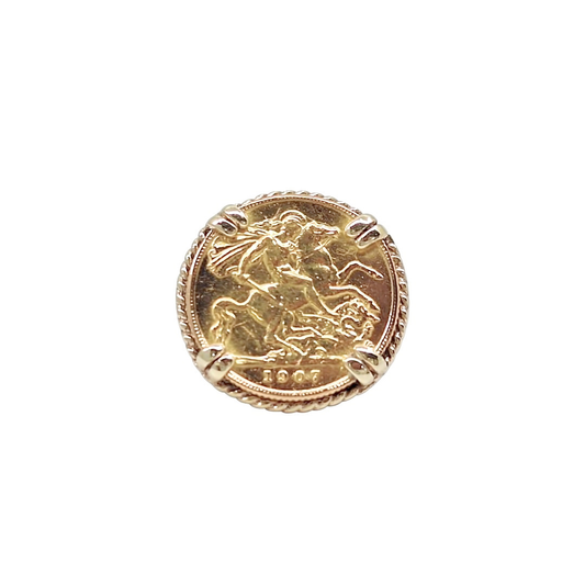 Half Sovereign Ring 1907