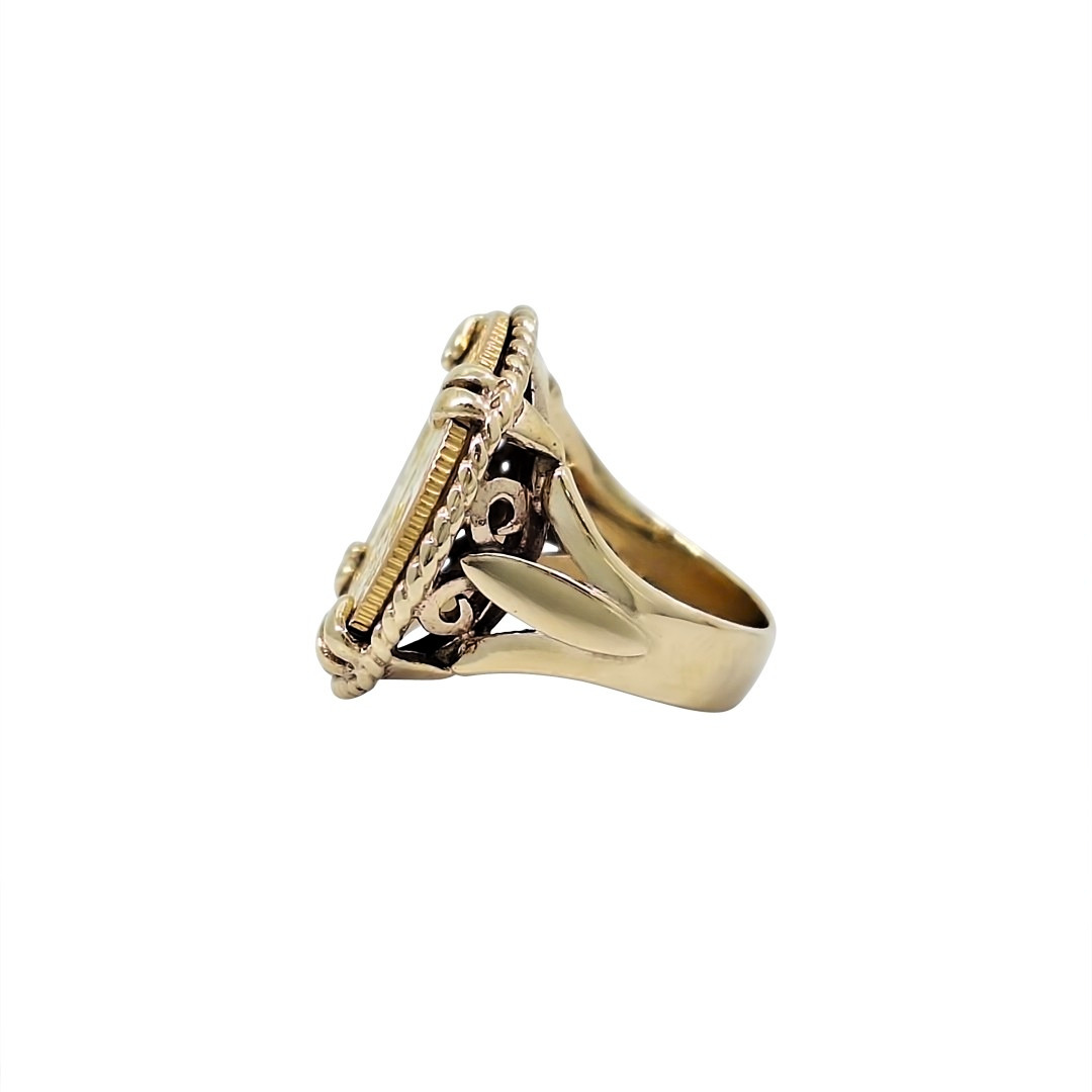 Half Sovereign Ring 1907