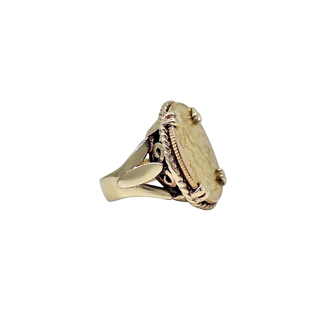 Half Sovereign Ring 1907