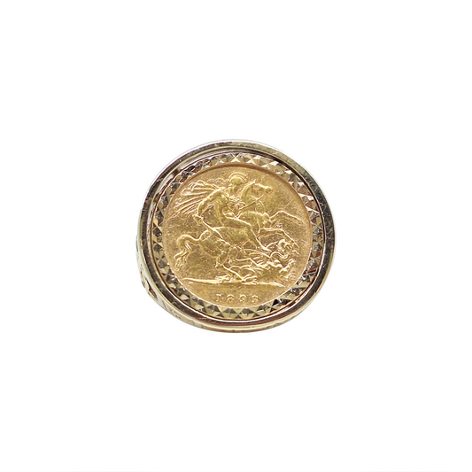 Half Sovereign Ring 1893