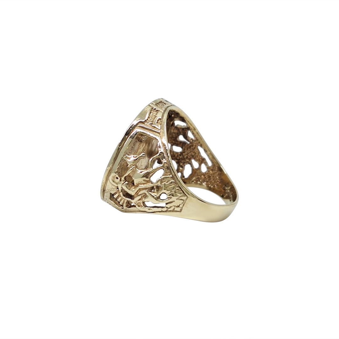 Half Sovereign Ring 1893