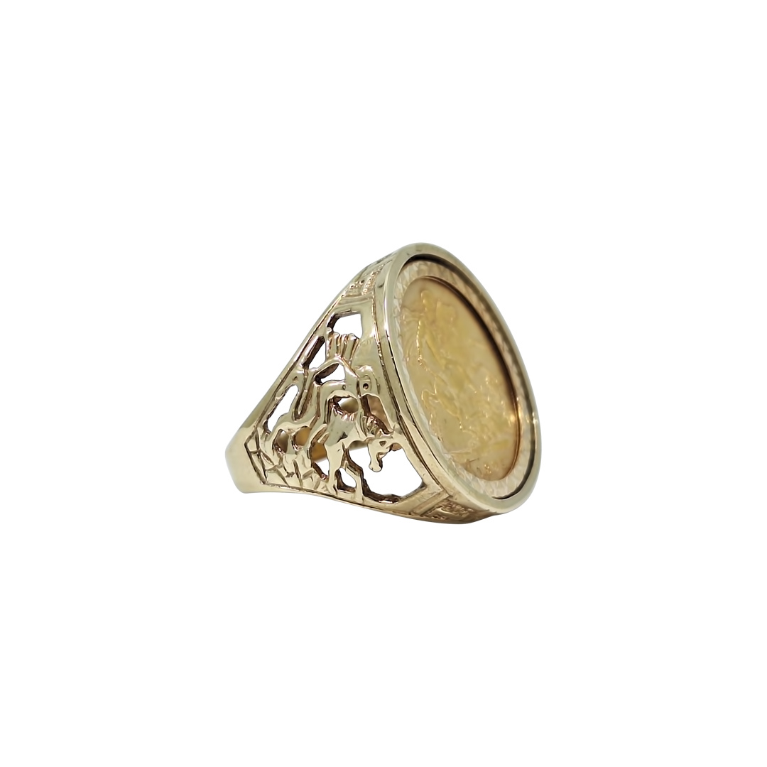 Half Sovereign Ring 1893