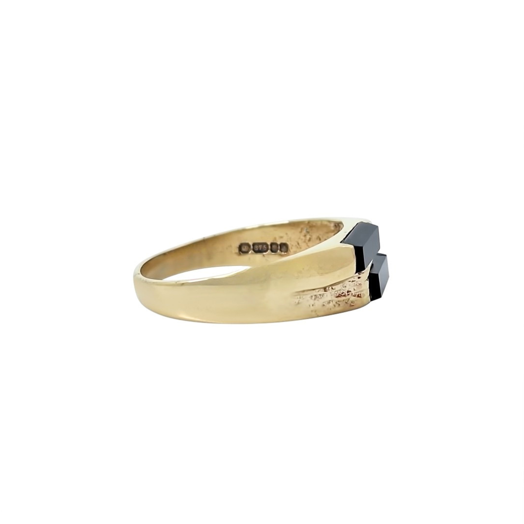 9ct Yellow Gold Onyx Signet Ring