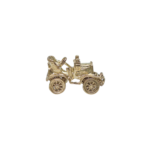 9ct Yellow Gold Vintage Car Charm