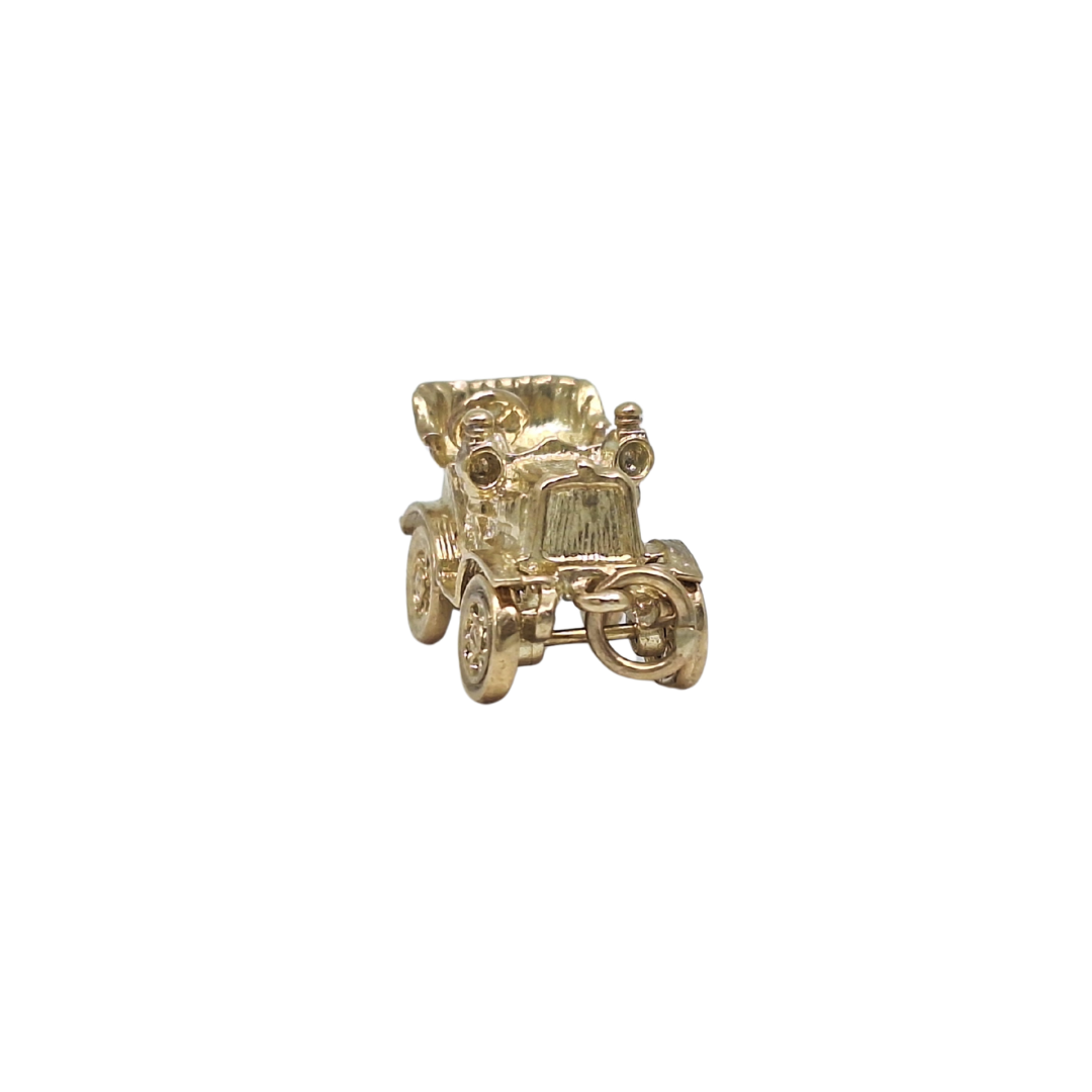 9ct Yellow Gold Vintage Car Charm