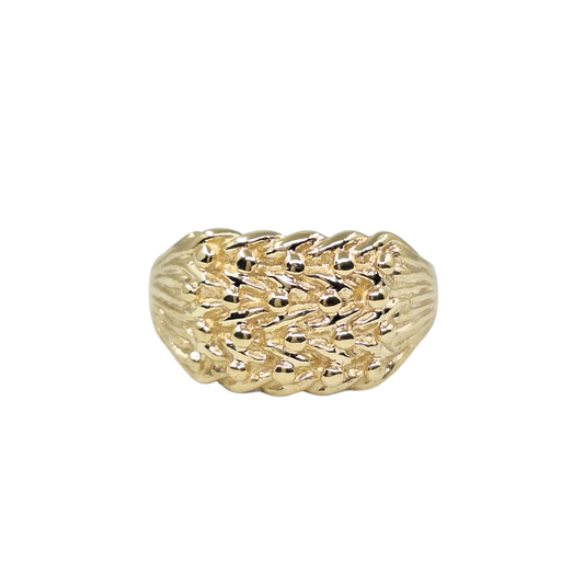 9ct Yellow Gold Keeper Ring