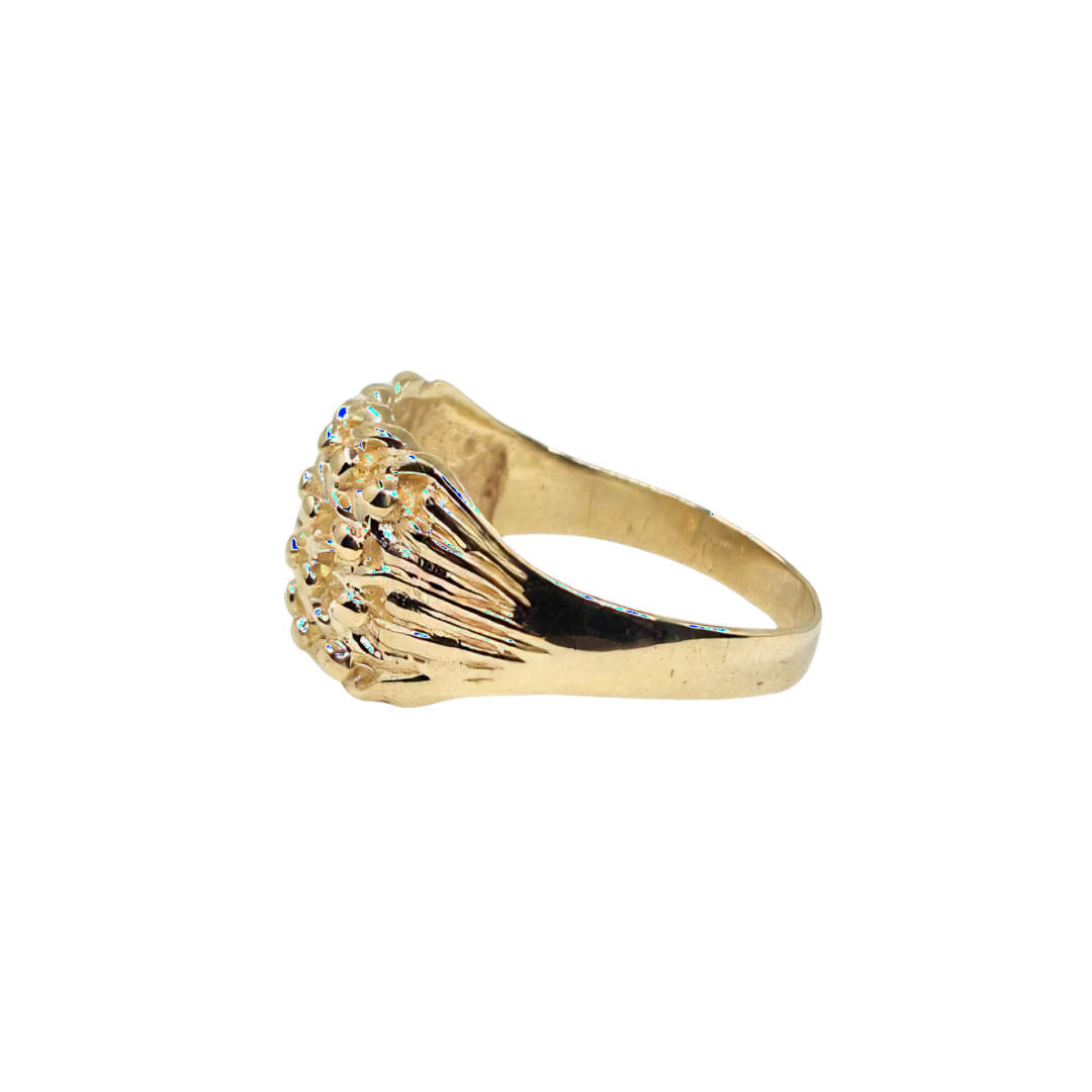 9ct Yellow Gold Keeper Ring