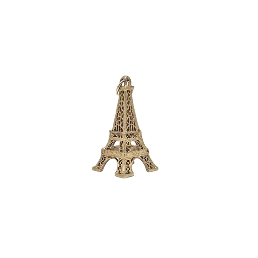 9ct Yellow Gold Eiffel Tower Charm