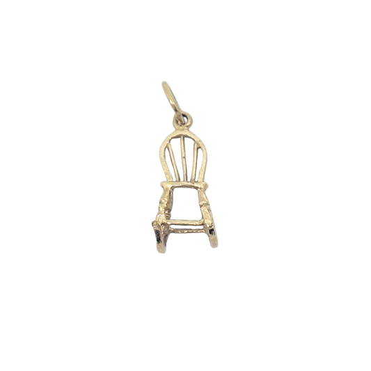 9ct Yellow Gold Rocking Chair Charm