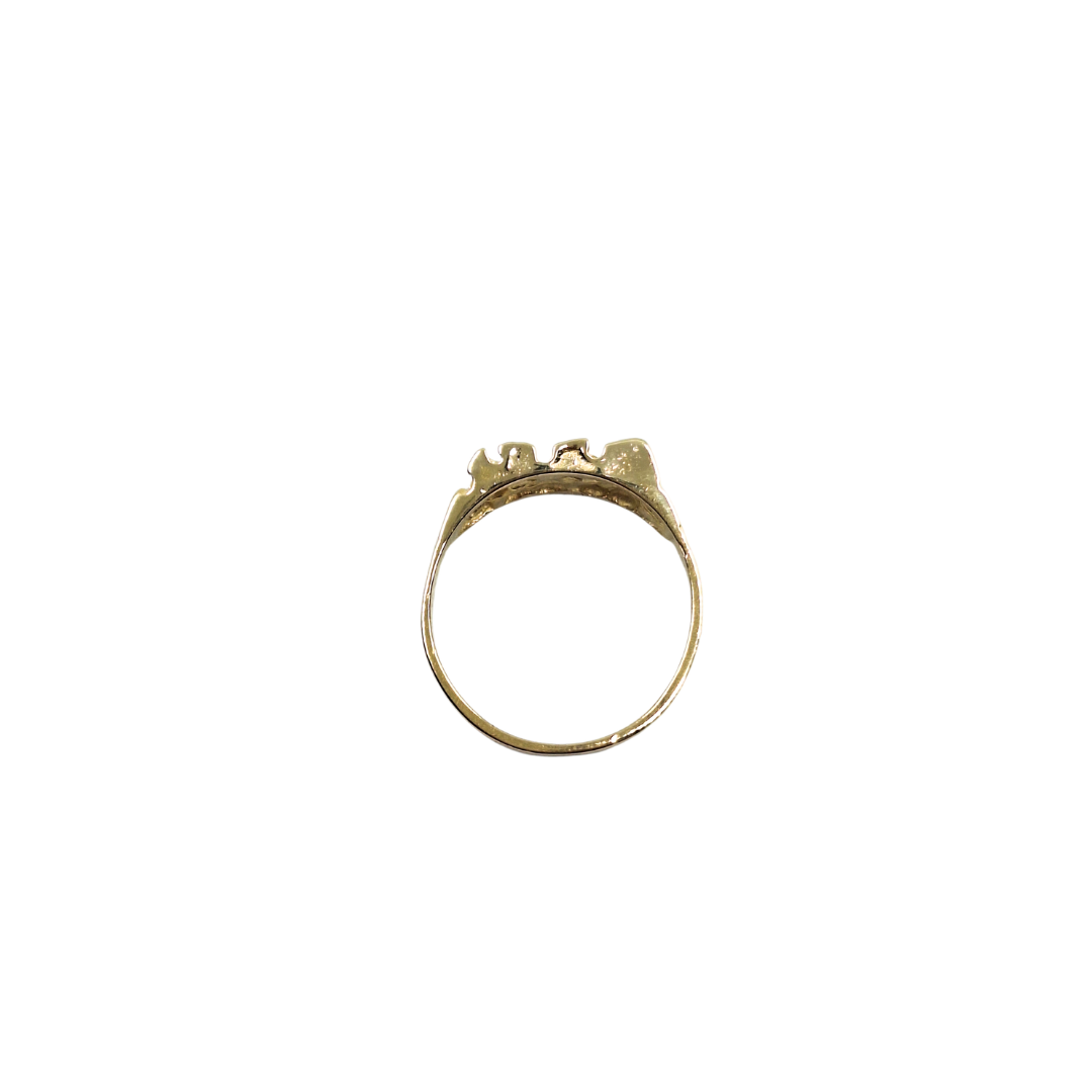 9ct Yellow Gold Baby Nugget Ring