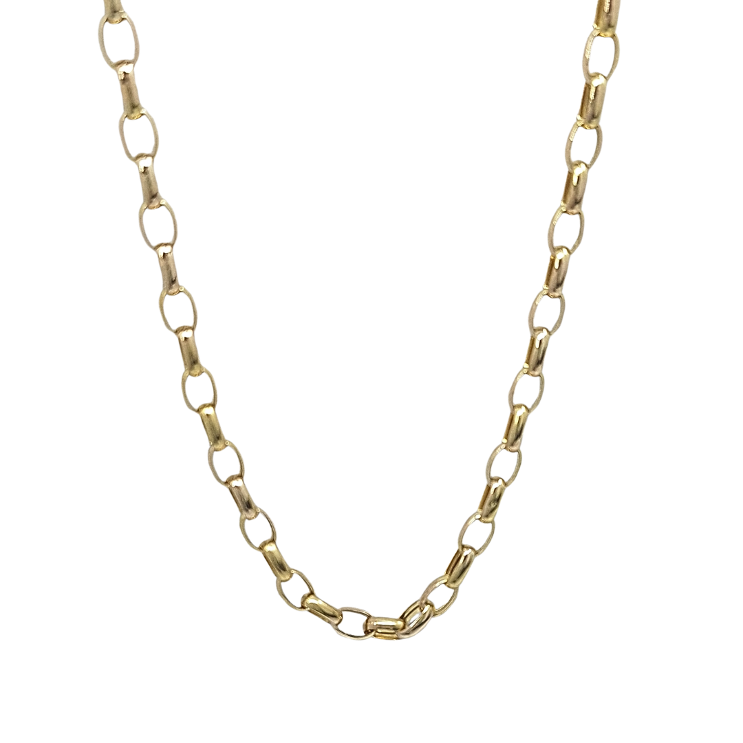 9ct Yellow Gold Belcher Chain 20"