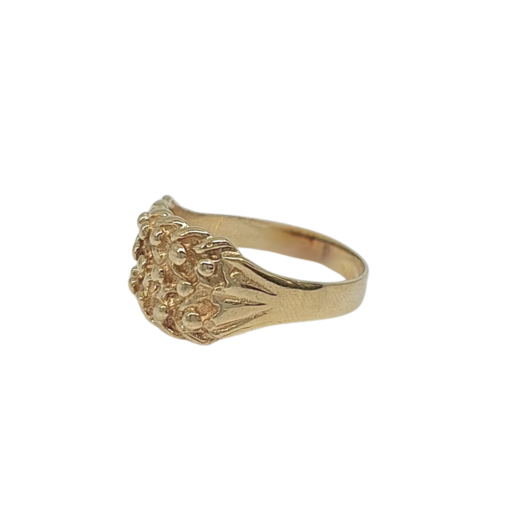9ct Yellow Gold Keeper Ring