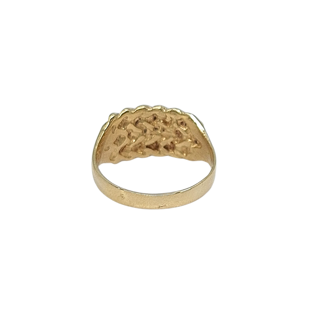9ct Yellow Gold Keeper Ring