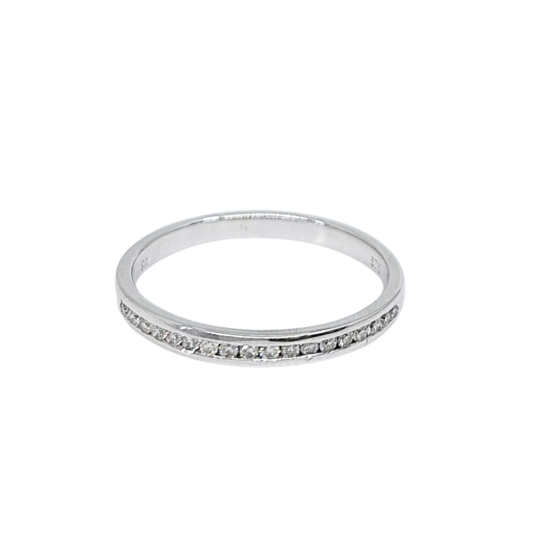 9ct White Gold Diamond Eternity Ring