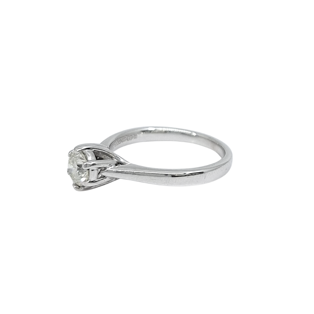 9ct White Gold Diamond Solitaire Ring 0.50ct