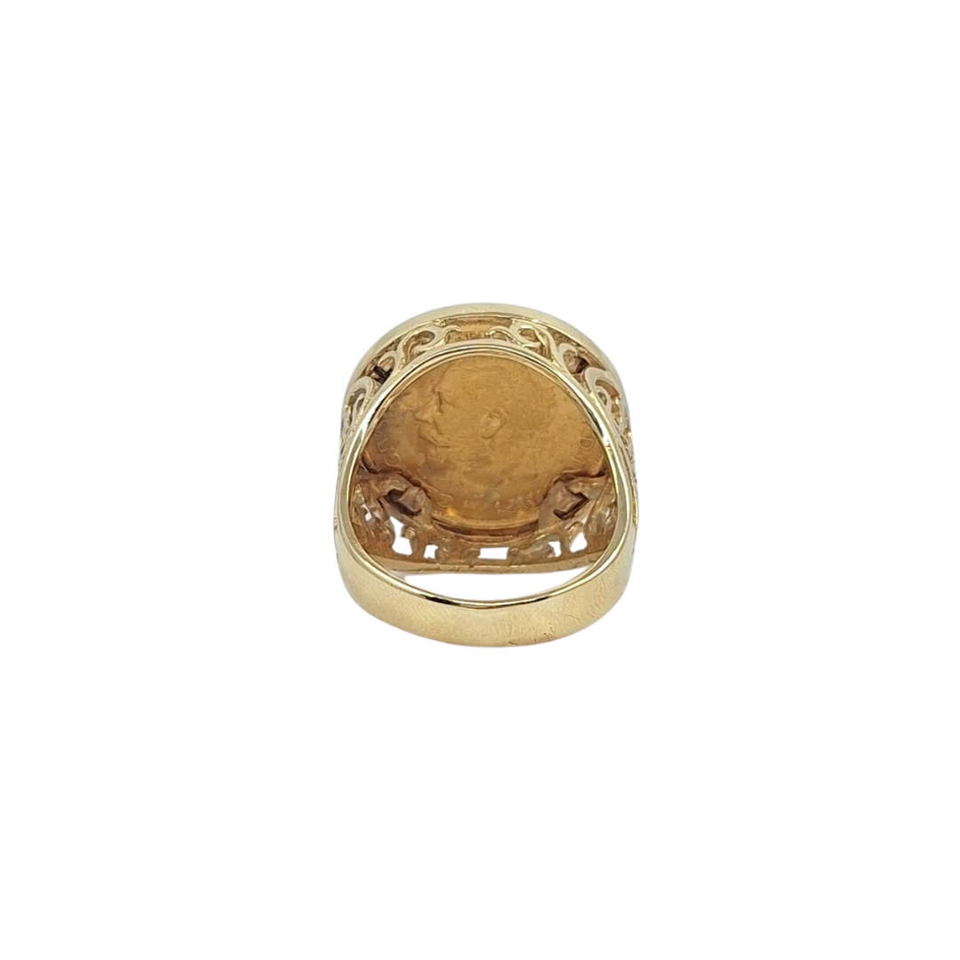 Half Sovereign Ring 1915
