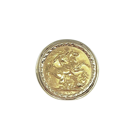 Full Sovereign 1910 Ring