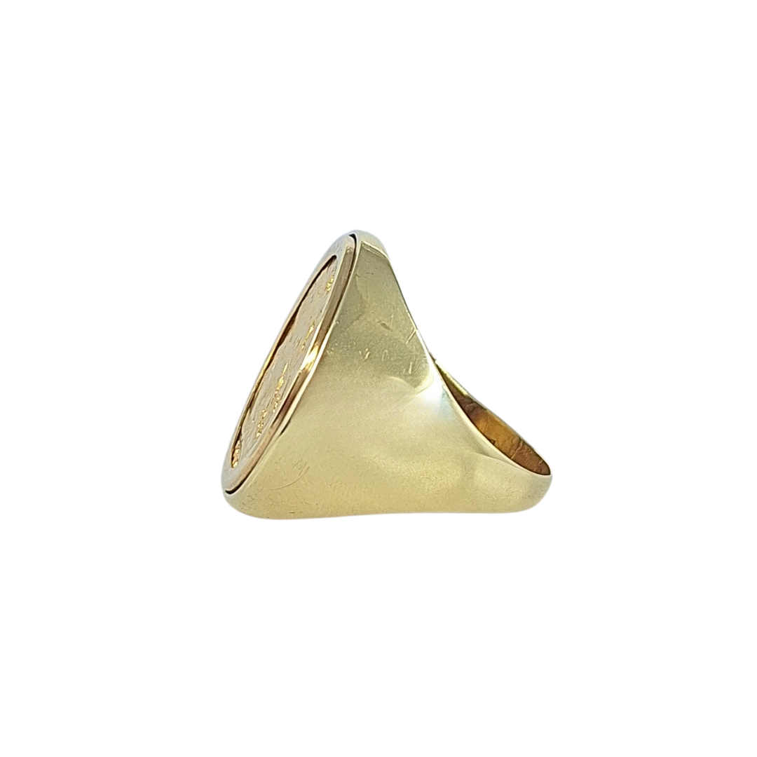 Full Sovereign 1910 Ring