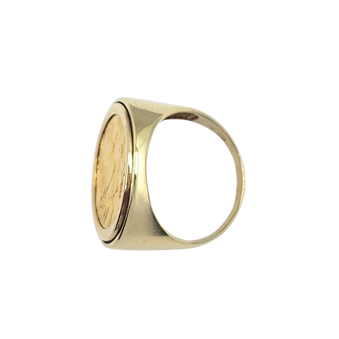 Full Sovereign 1910 Ring