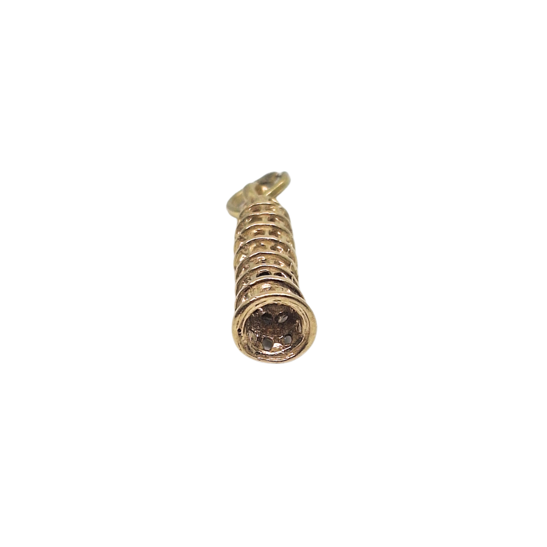 18ct Yellow Gold Pisa Charm