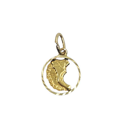14ct Yellow Gold Corfu Charm