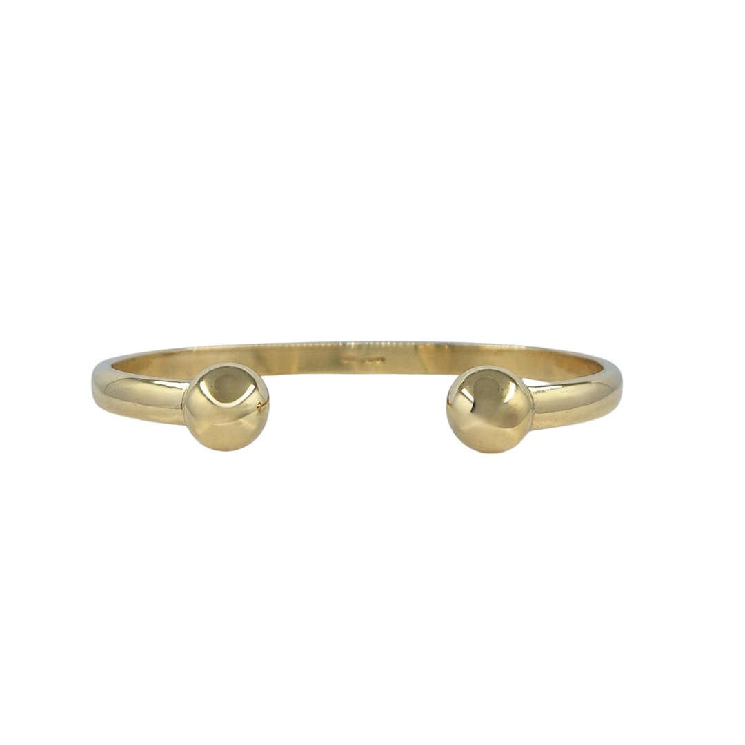 9ct Yellow Gold Torque Bangle