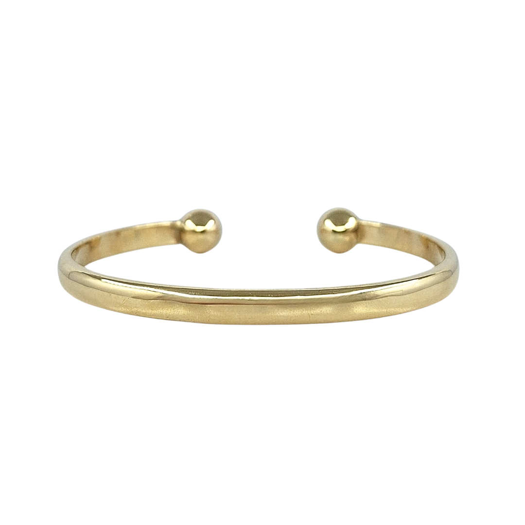 9ct Yellow Gold Torque Bangle