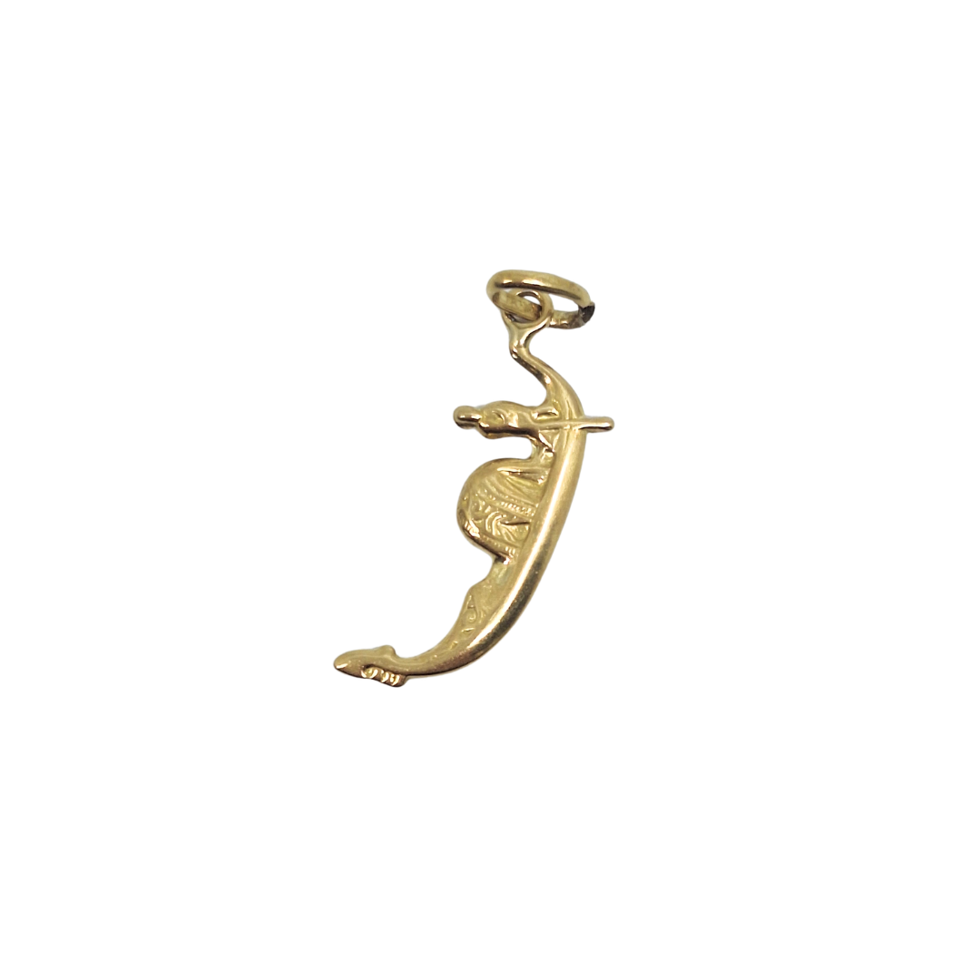18ct Yellow Gold Gondola Charm