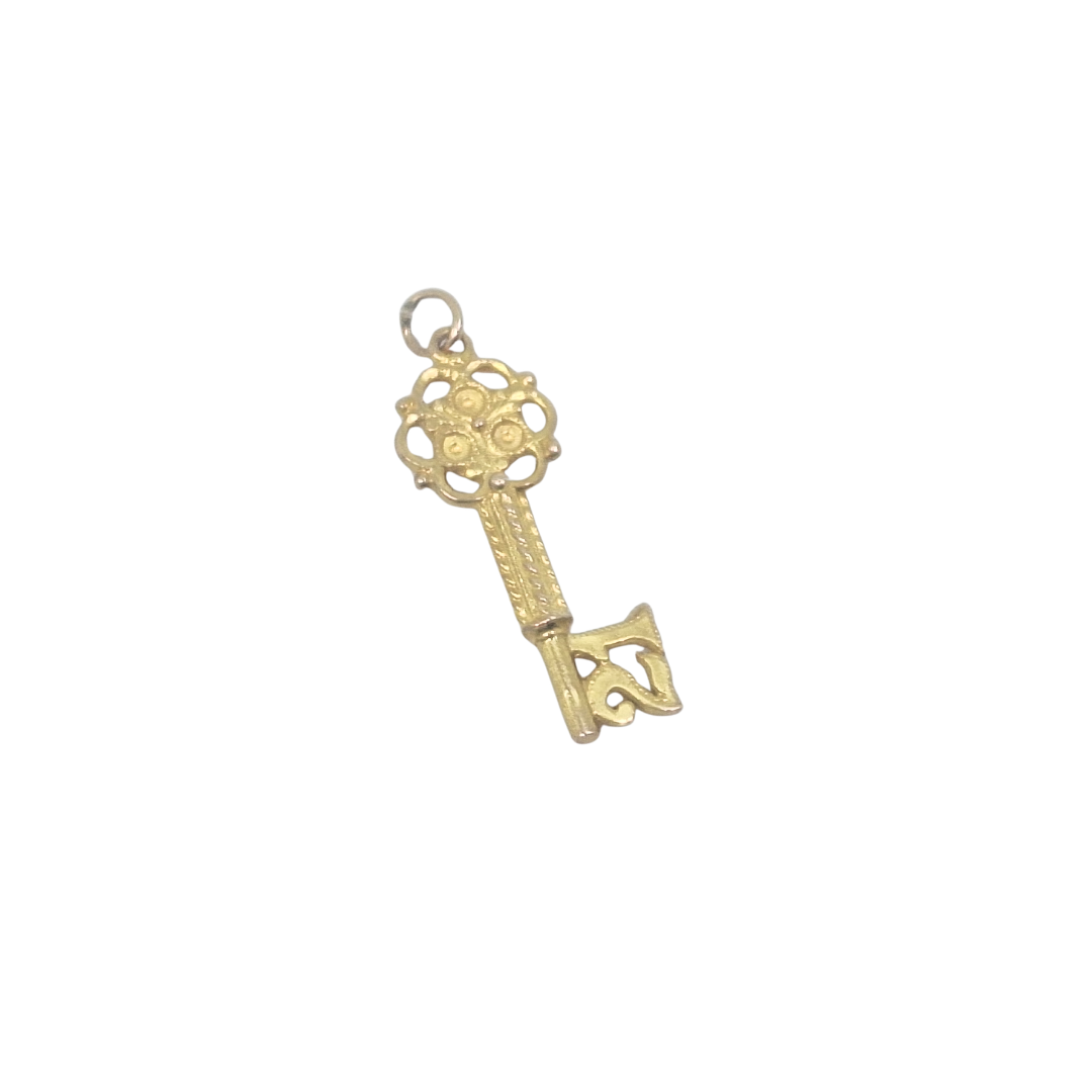 9ct Yellow Gold 21 Key Charm
