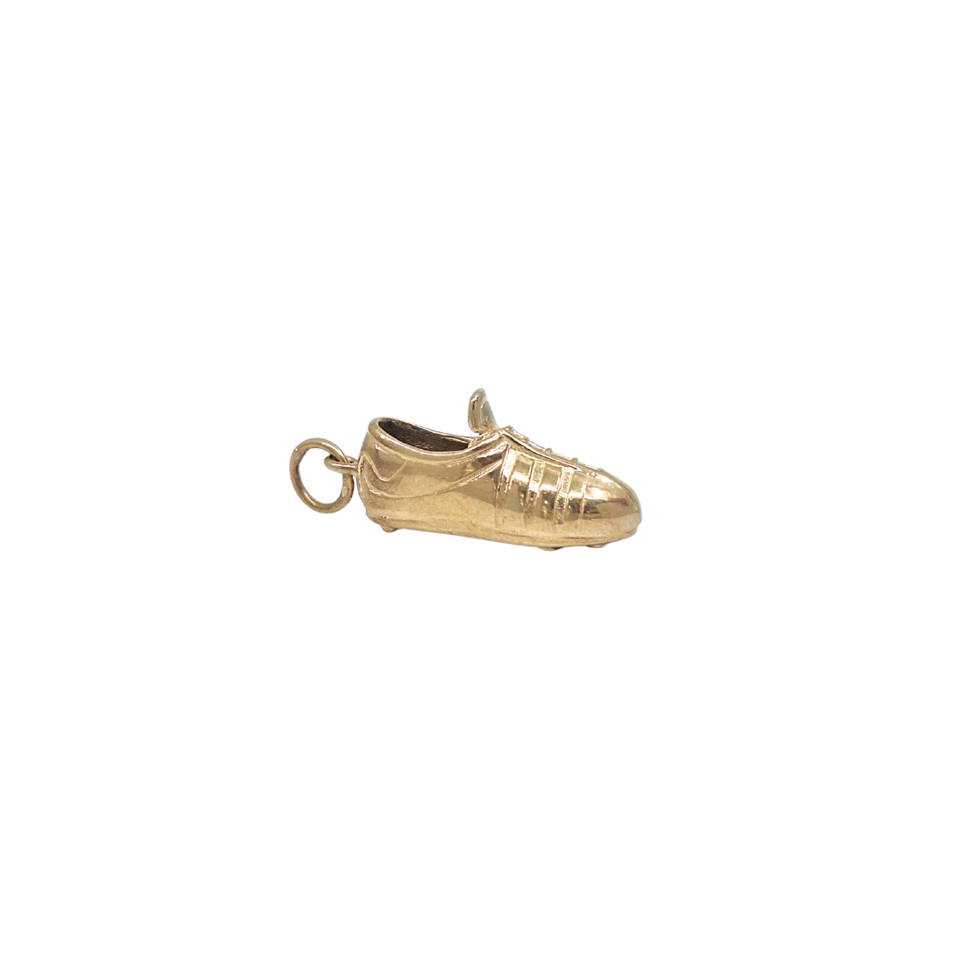 9ct Yellow Gold Charlton FC Football Boot Charm