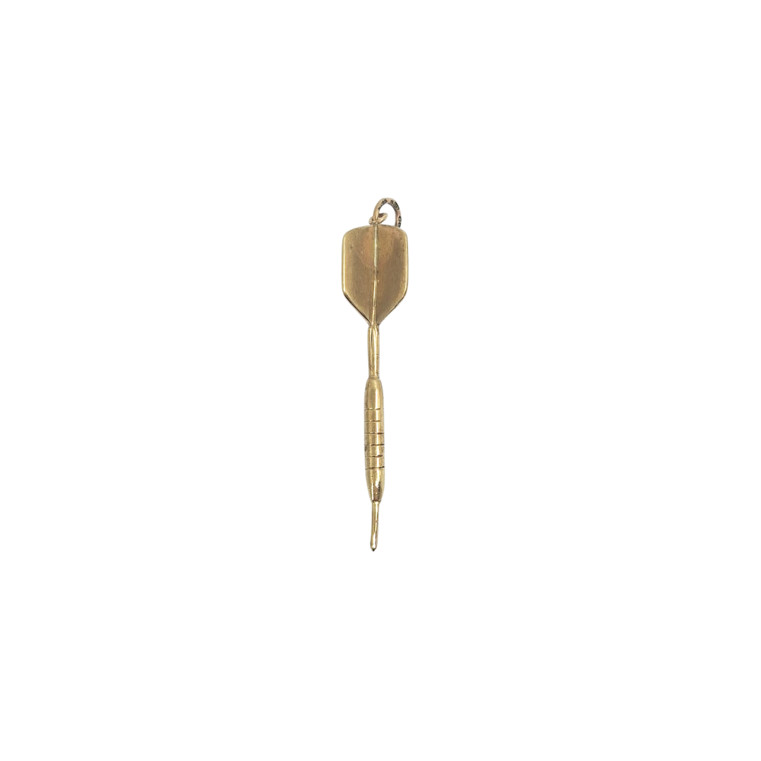 9ct Yellow Gold Dart Pendant