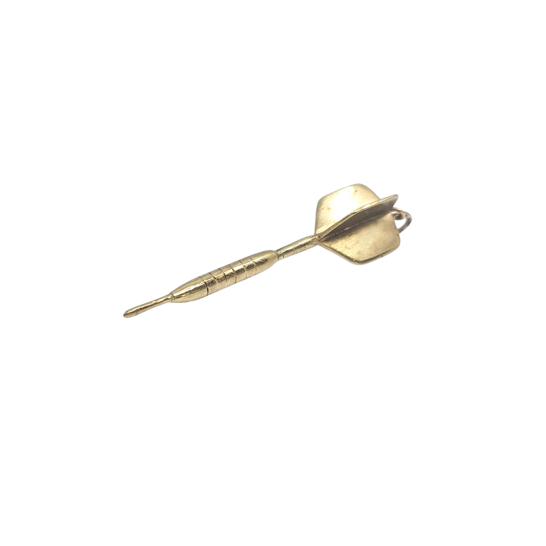 9ct Yellow Gold Dart Pendant