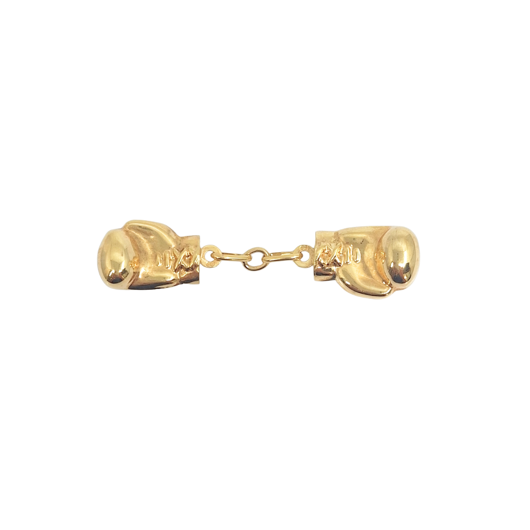 9ct Yellow Gold Boxing Gloves Pendant