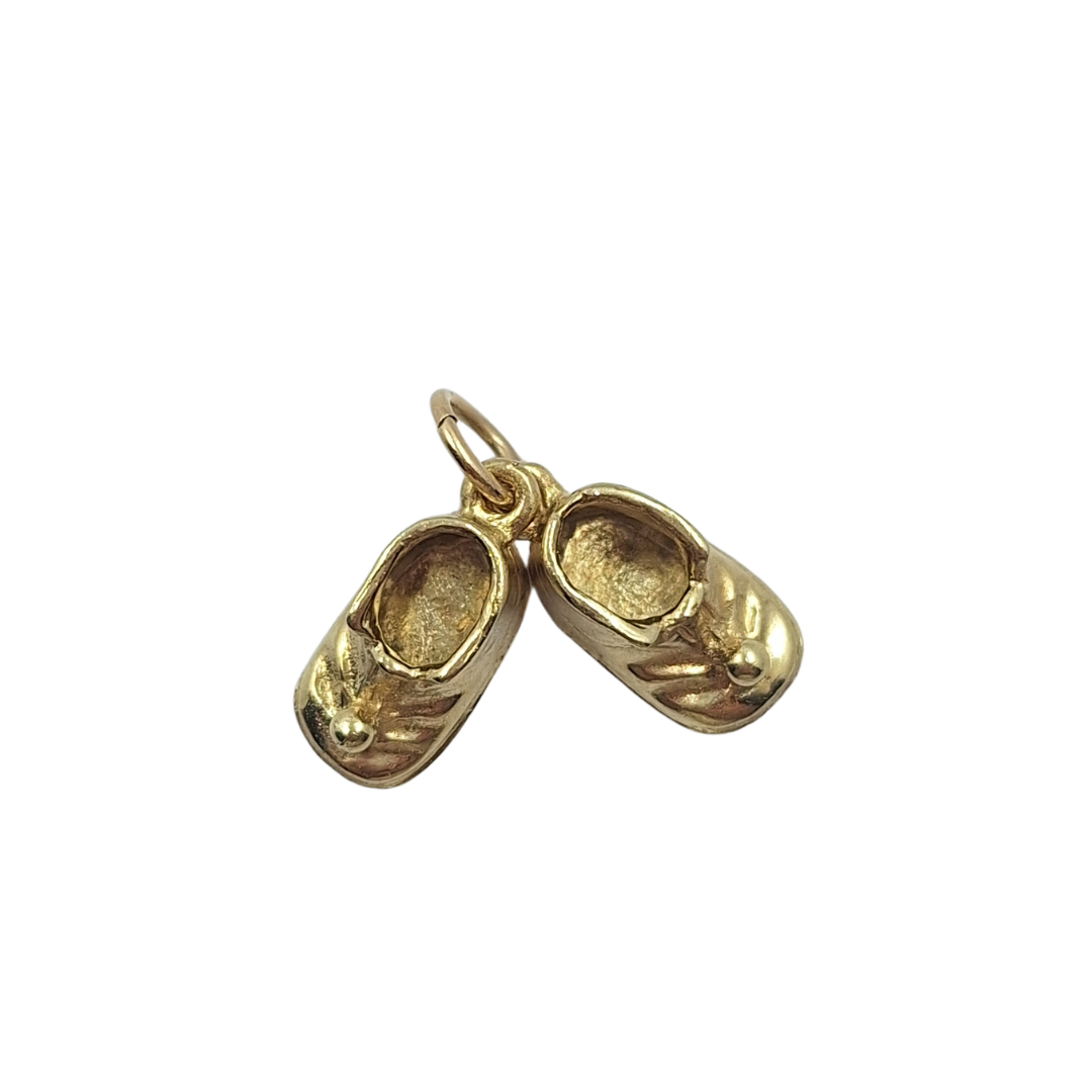 9ct Yellow Gold Booties Charm