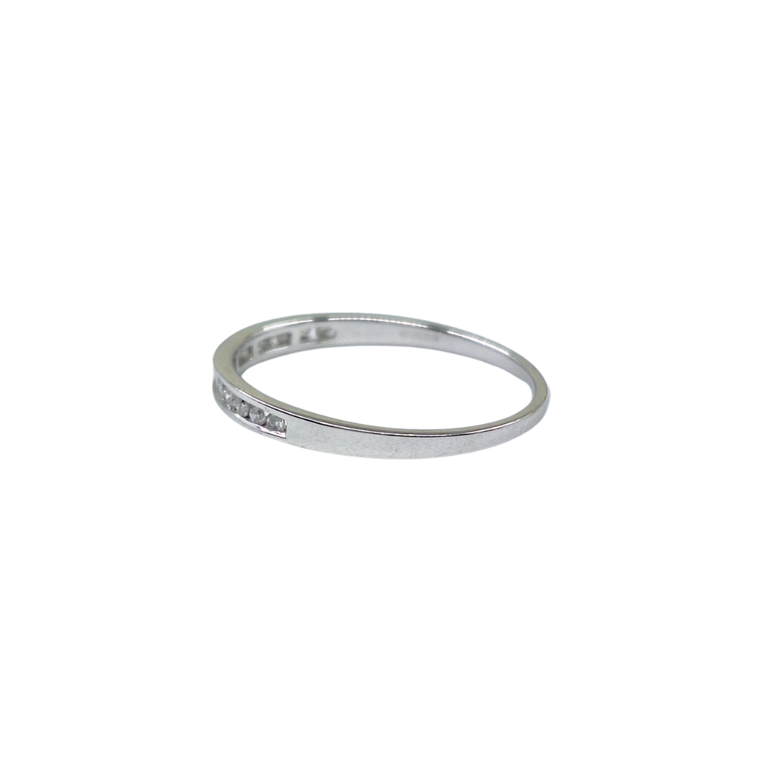 9ct White Gold Diamond Eternity Ring 0.25ct