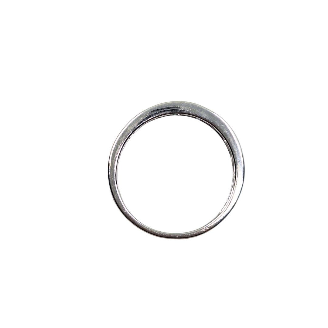 18ct White Gold Princess Cut Diamond Eternity Ring 0.25ct