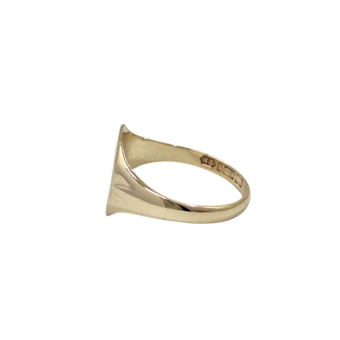 9ct Yellow Gold Signet Ring