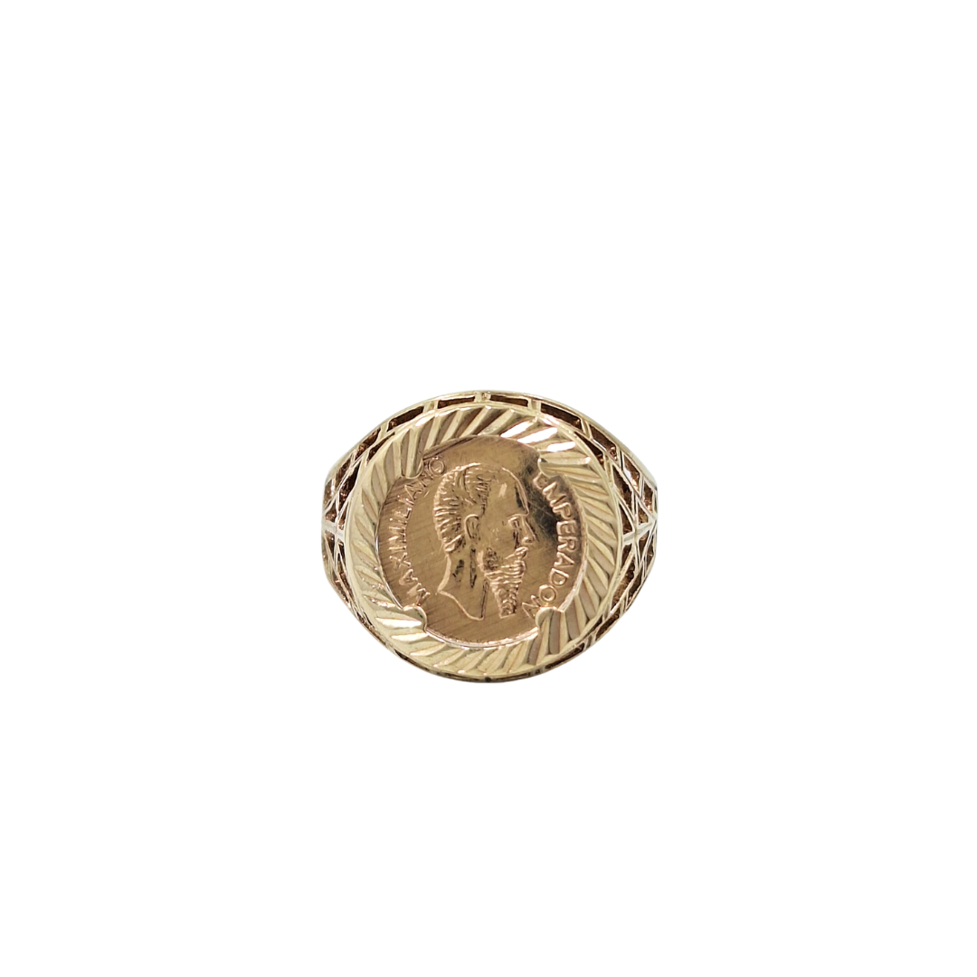 9ct Yellow Gold Coin Ring