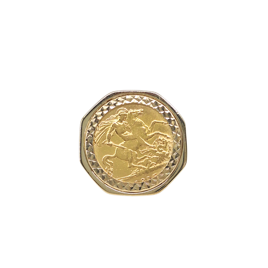 Half Sovereign Ring 1915