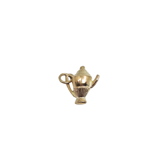 9ct Yellow Gold Hollow Coffeepot Charm