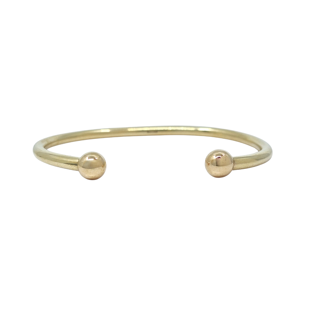 9ct Yellow Gold Torque Bangle