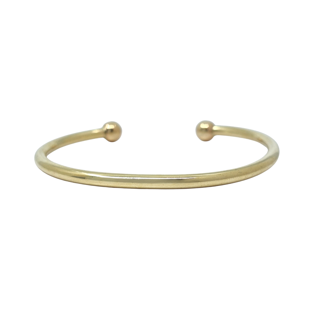 9ct Yellow Gold Torque Bangle