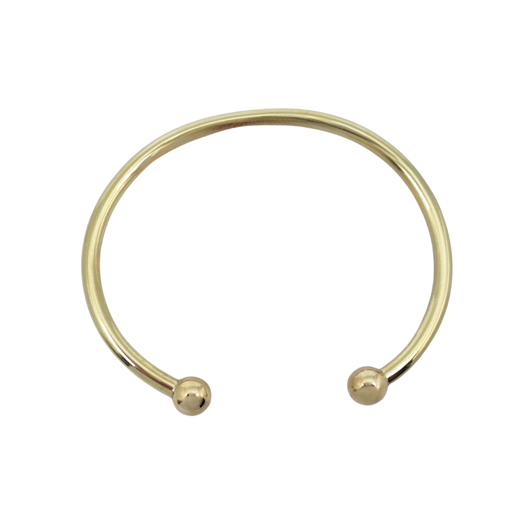 9ct Yellow Gold Torque Bangle