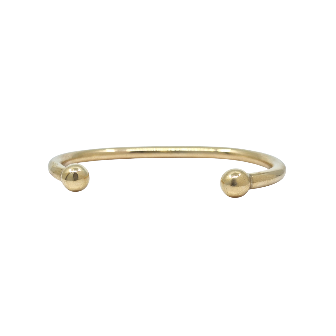 9ct Yellow Gold Torque Bangle