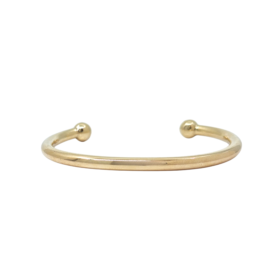 9ct Yellow Gold Torque Bangle