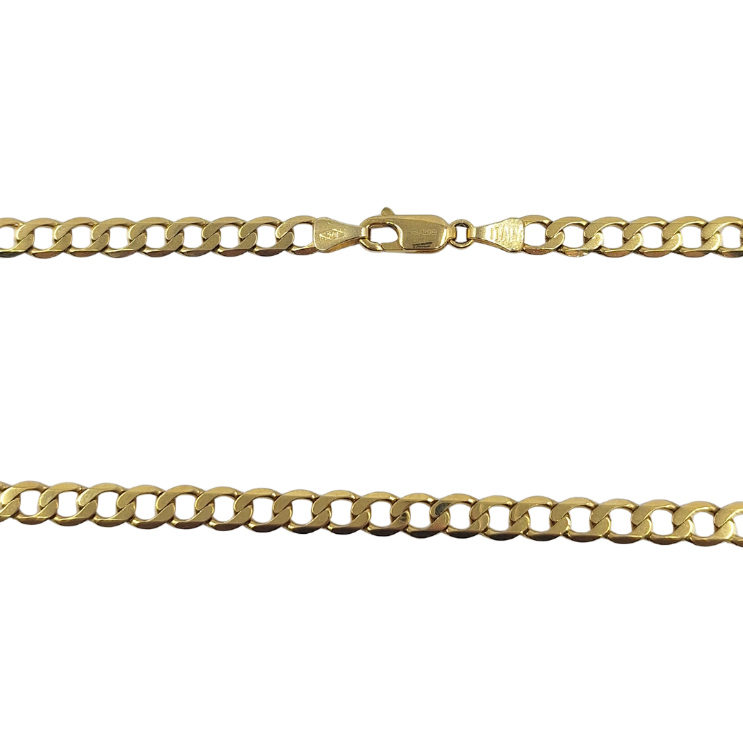 9ct Yellow Gold Curb Chain