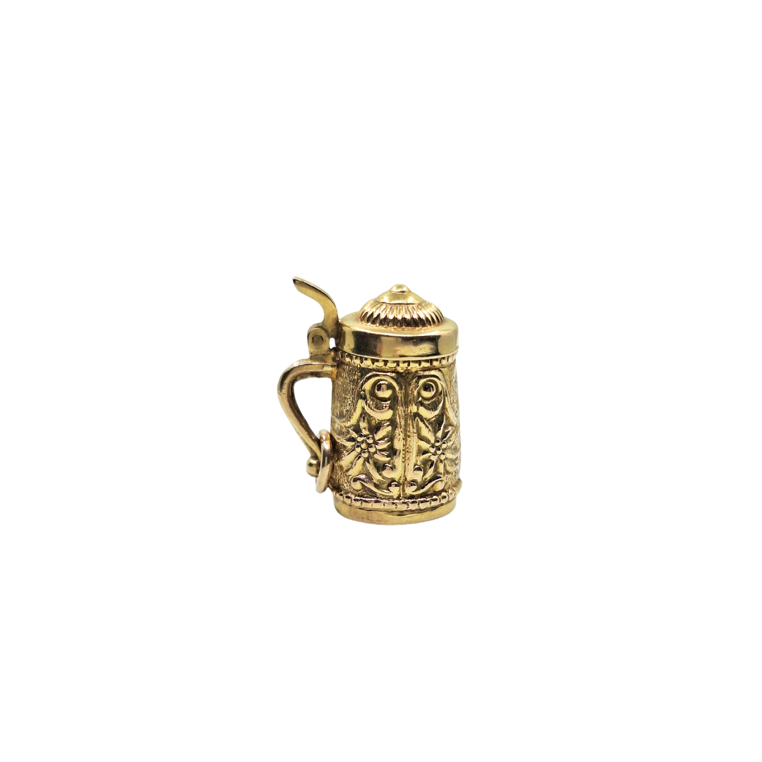 9ct Yellow Gold Jug Charm